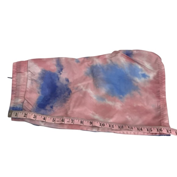 Chemistry Men Swim Trunks Large Mesh Lining Surfboard Skeleton Pockets Tie Dye - Picture 9 of 13